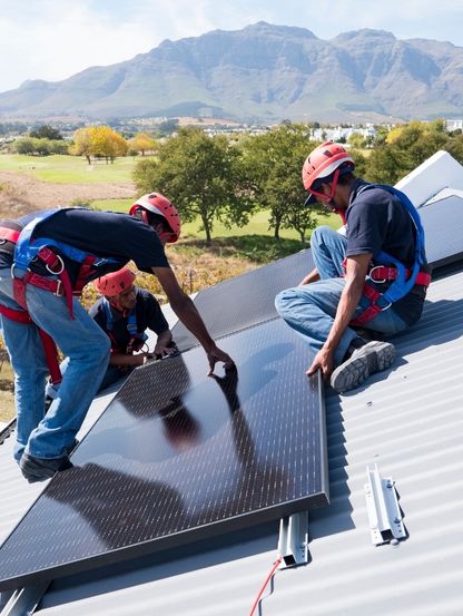 Instalação profissional com segurança