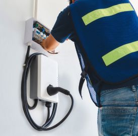 Instalação de painel solar residencial