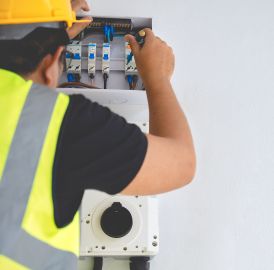 Projeto de energia solar comercial